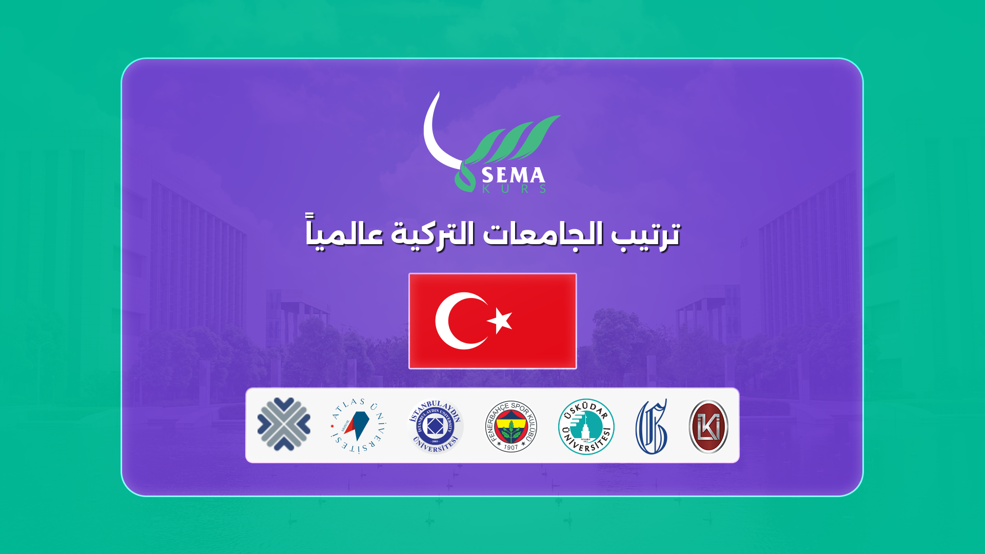 ترتيب الجامعات التركية عالمياً